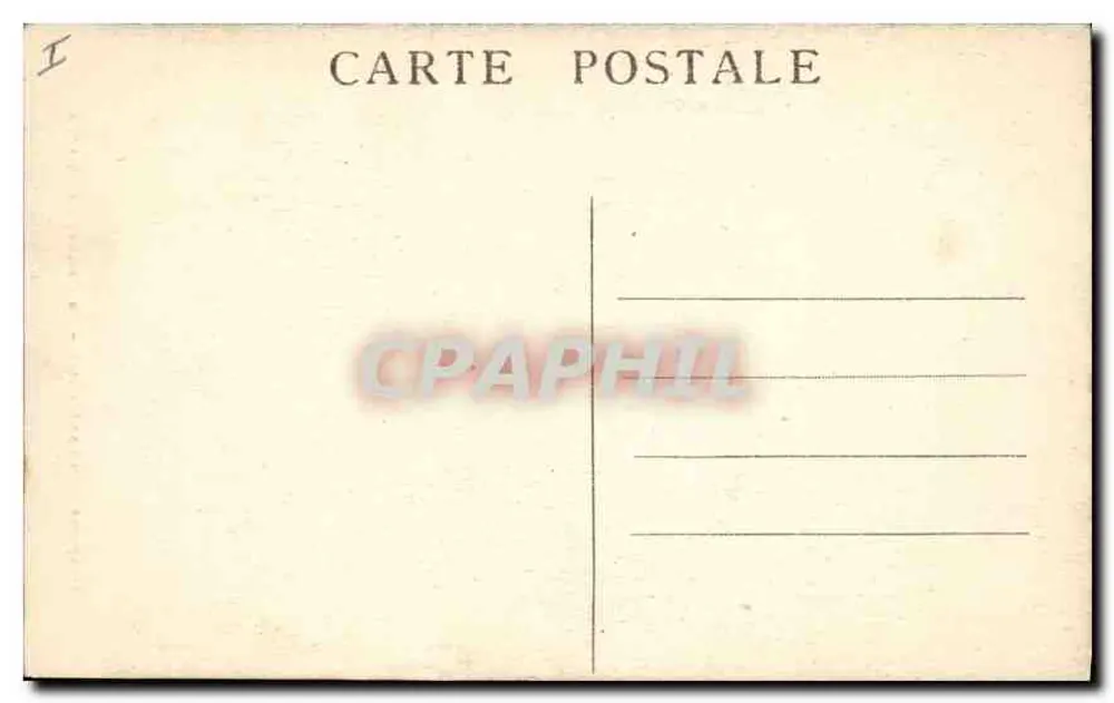Dauphiné — SASSENAGE — La Cascade du Parisien - Rückseite