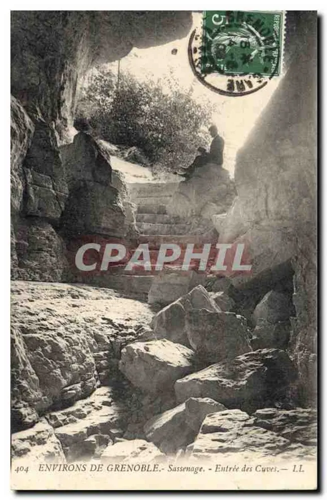 Umgebung von Grenoble - Sassenage - Eingang zu den Cuves — L.L. n°404 - Vorderseite