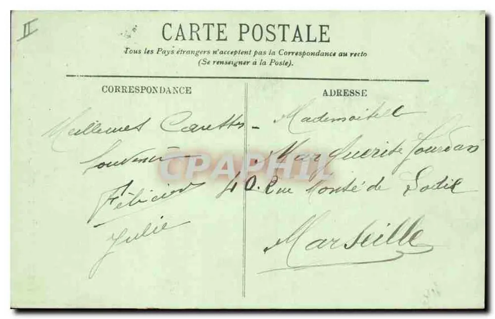 Umgebung von Grenoble - Sassenage - Eingang zu den Cuves — L.L. n°404 - Rückseite