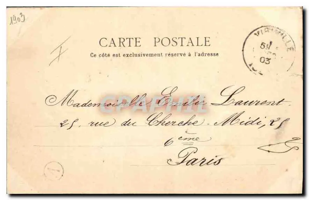 Sassenage — Entrada das Cavernas — Galeries Modernes, pl. Grenoble - Verso