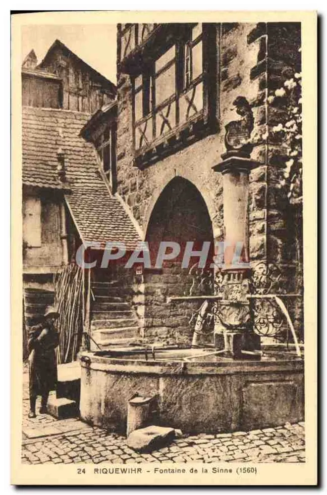 Riquewihr - Fuente de la Sinne (1560) — Edición Wibeco, n° 24 - Anverso