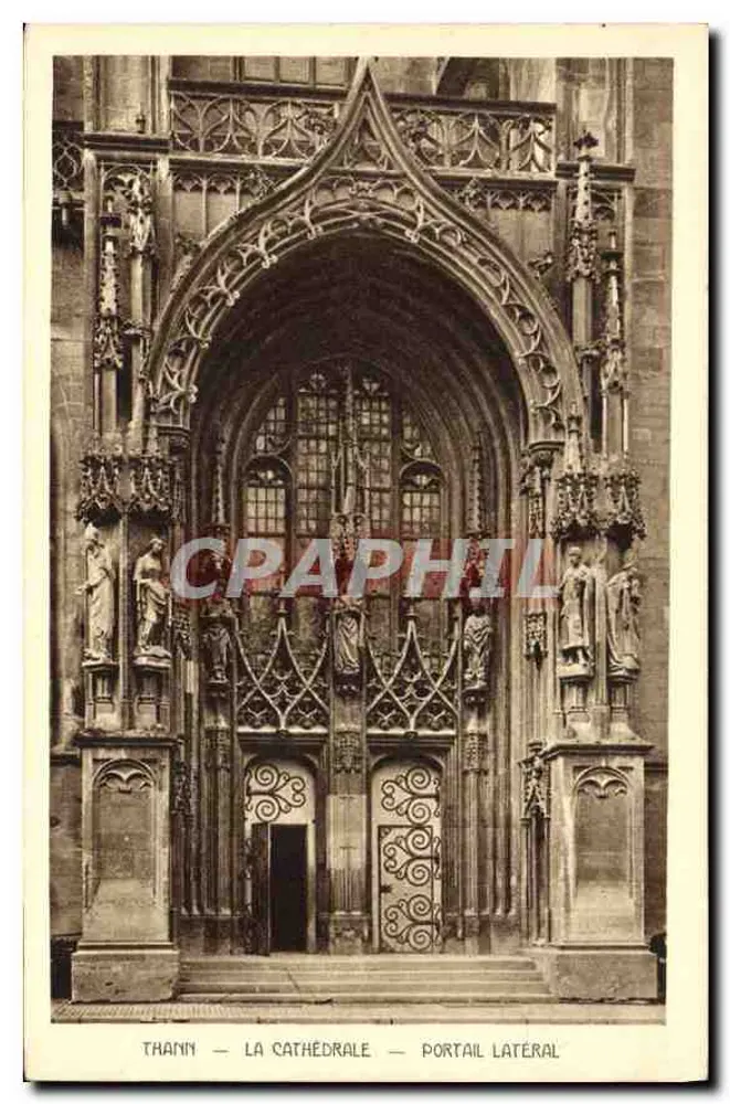 Thann - A Catedral - Portal Lateral - Frente