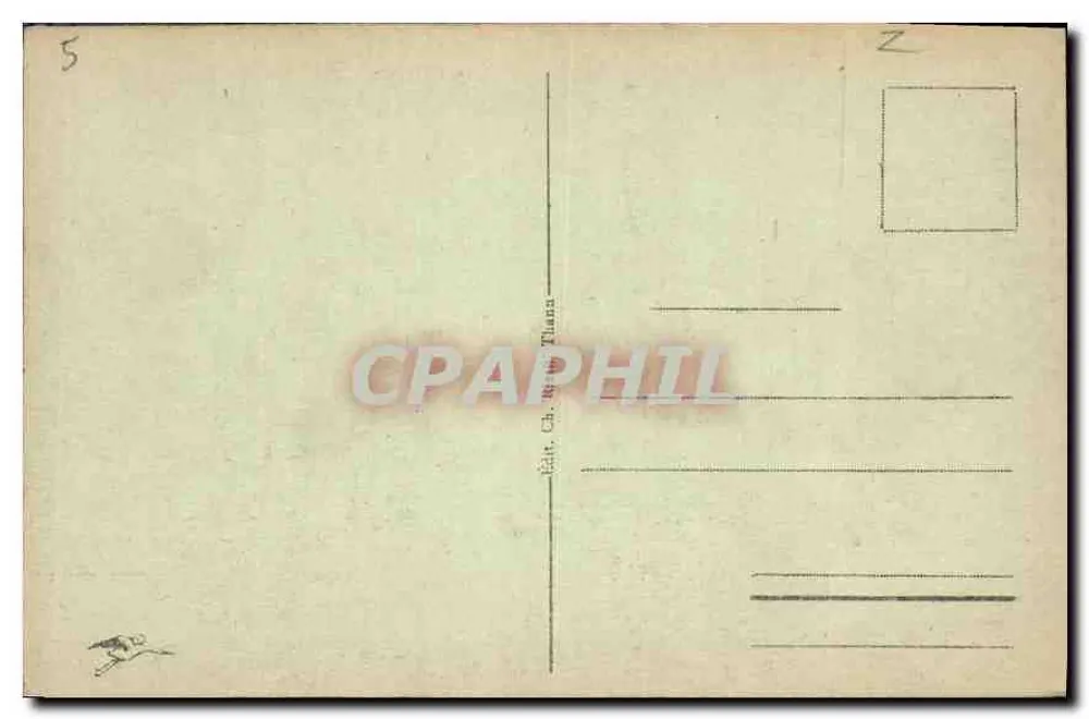 Thann - Vista Geral — editor C. B. Thann, n° 29 - Verso