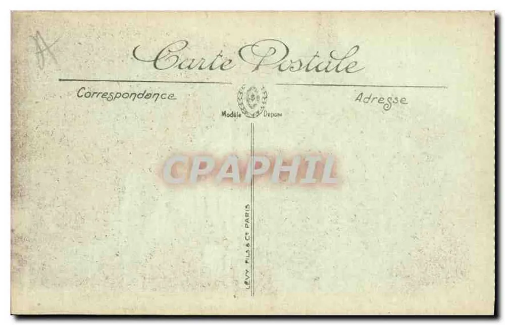 Thann e a Planície de Mulhouse — Vista panorâmica — Edição M. Girod, Sberota - Verso
