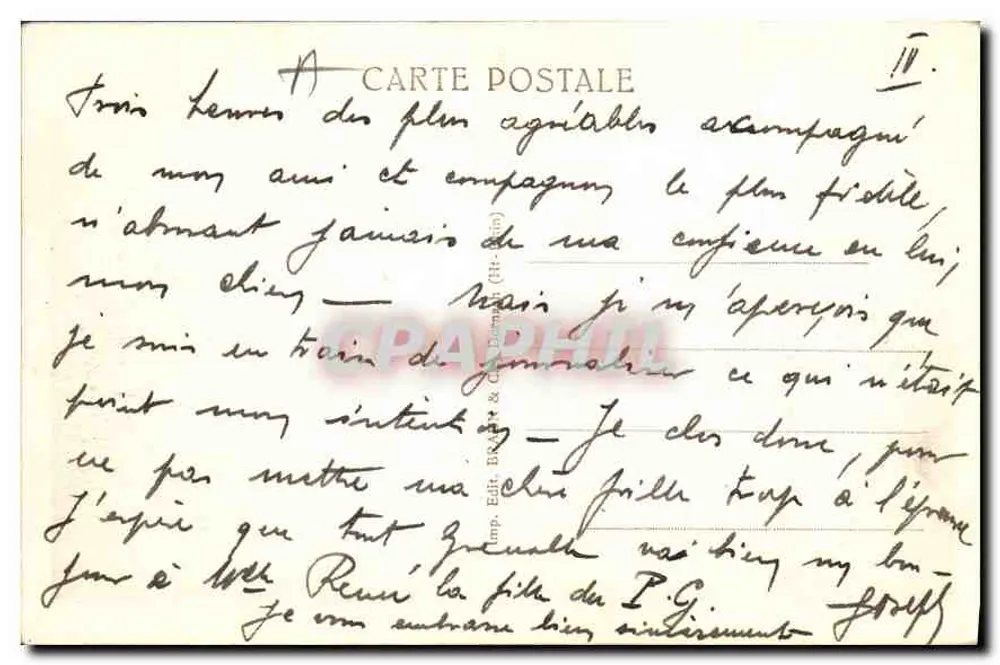 Mont Sainte-Odile — Ansicht der Nordseite — 2402 bis - Rückseite