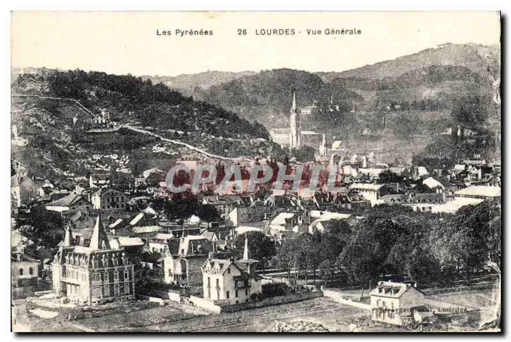 Lourdes — Vista Geral — Os Pirineus 26 - Frente
