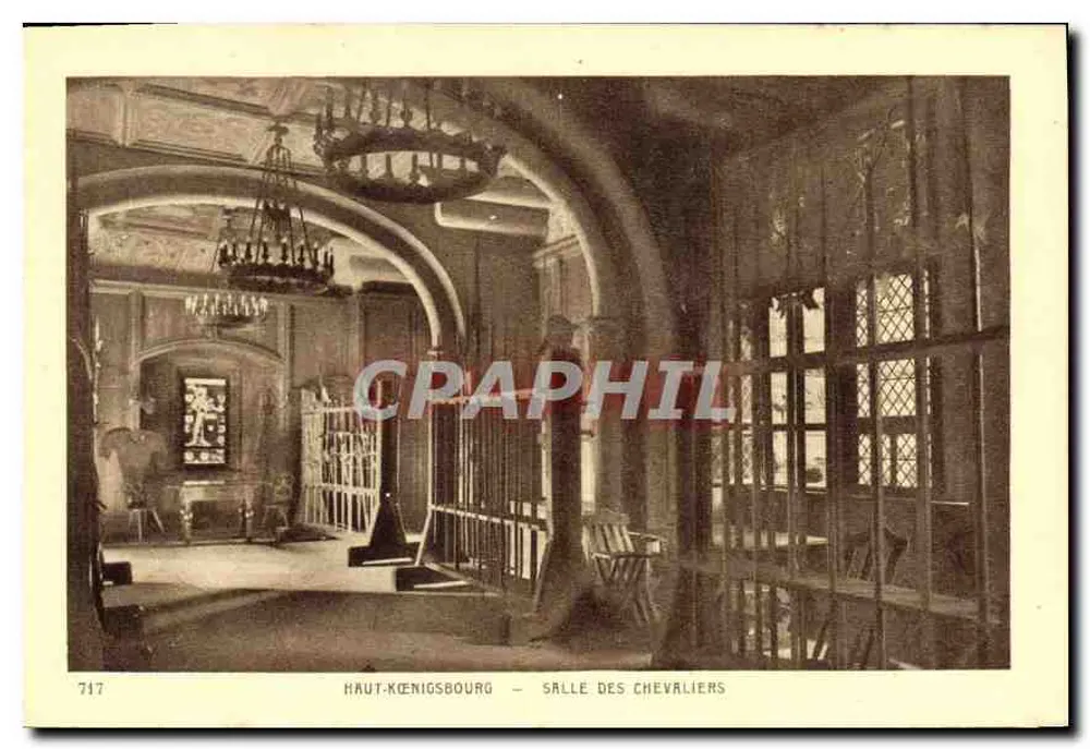 Hoch-Königsburg — Saal der Ritter — Braun & Cie, Rümmach - Vorderseite