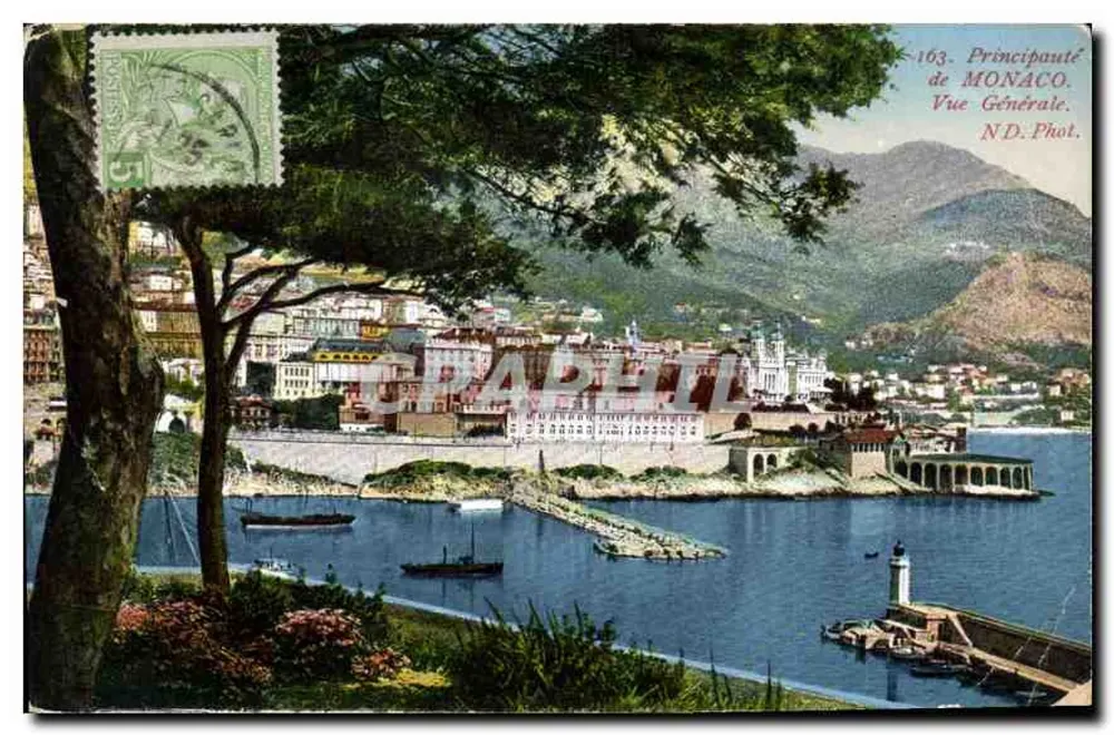 Mônaco — Vista Geral — N.D. Fot. n°163 - Frente