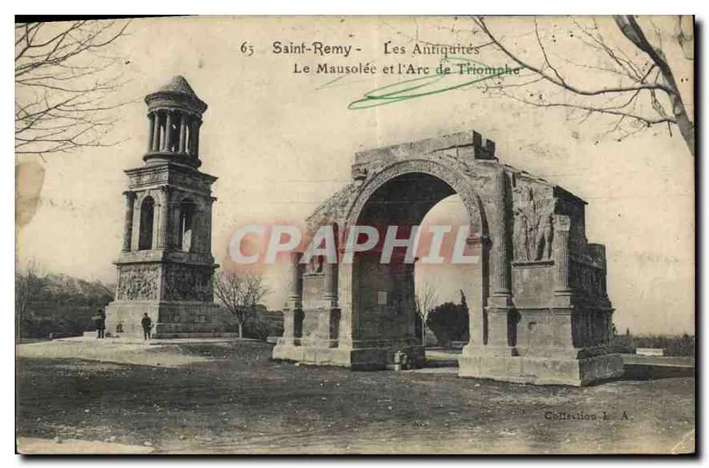 Saint-Rémy - Antiquitäten - Das Mausoleum und der Triumphbogen - Vorderseite
