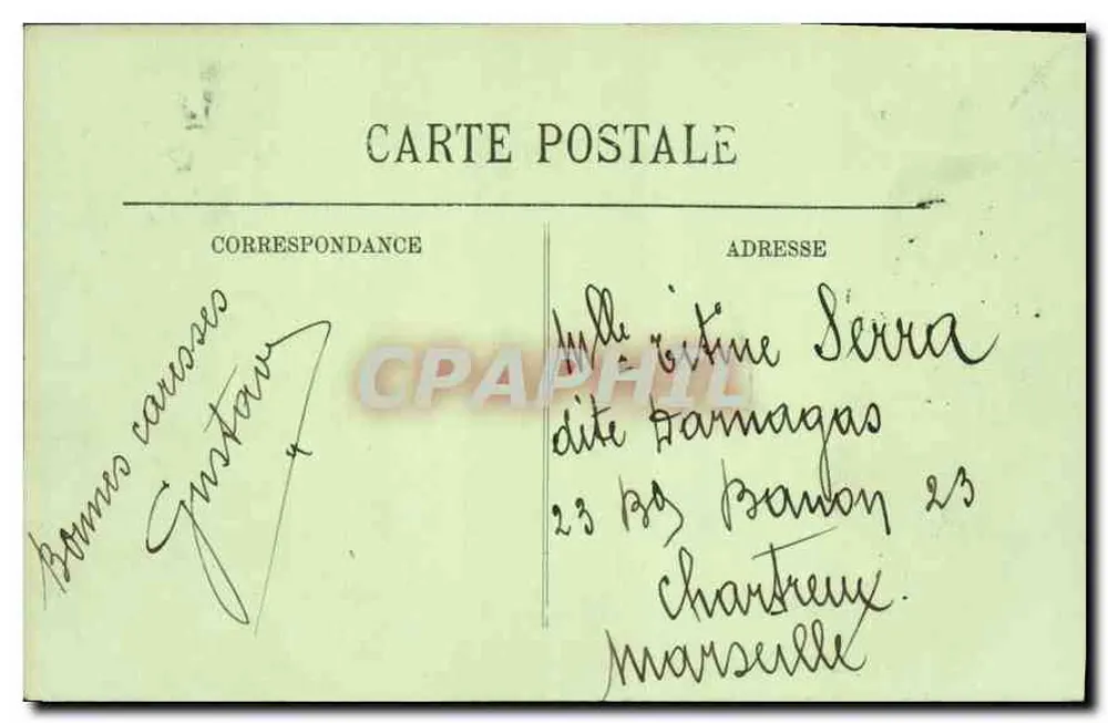 Toulon — Contra-luz — LL. - Verso