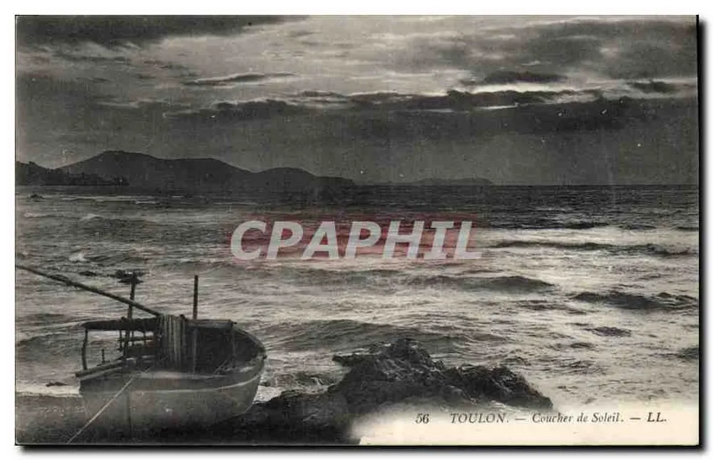 Toulon — Pôr do Sol — LL, n°56 - Frente