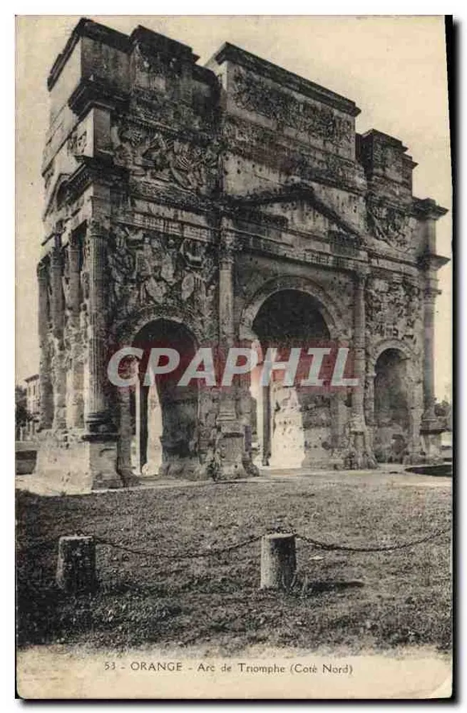 Orange - Arco do Triunfo (Lado Norte) — editor desconhecido, n° 53 - Frente