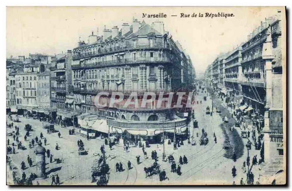 Marselha — Rue de la République — Artic TA - Frente