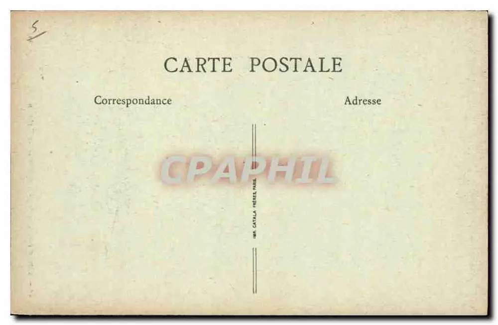 Charlieu (Loire) — Der Portal der Benediktinerabtei — B. R. Paris, n°43 - Rückseite