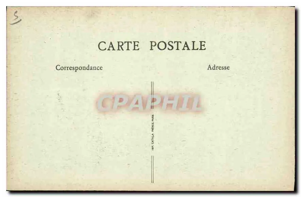 Charlieu (Loire) — Mosteiro dos Cordeliers (séculos XIV e XV) — B. F., Paris - Verso