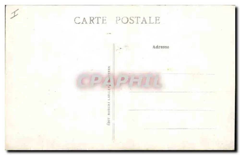 Chartres — A Catedral, lado Norte — Édit. Robert Laillet, Chartres - Verso