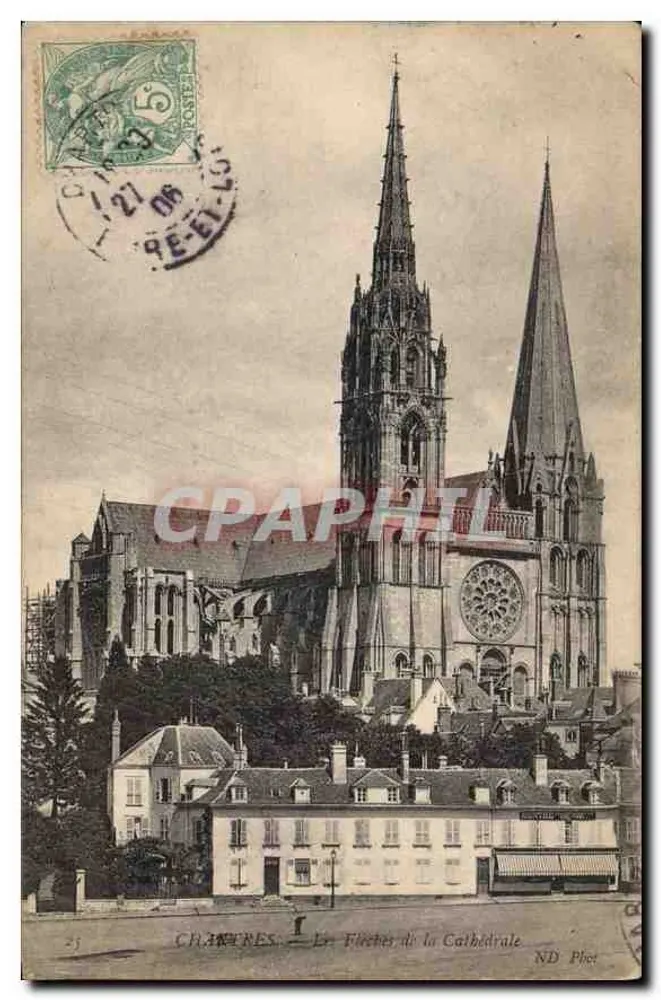 Châlons-sur-Marne — As Flechas da Catedral — ND Phot - Frente