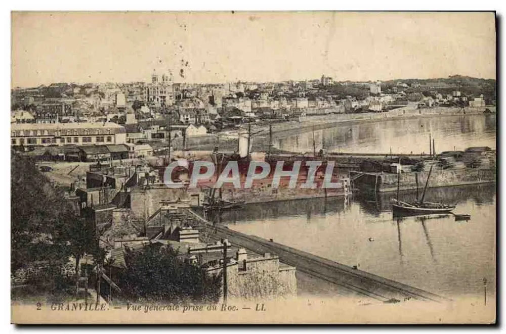 Granville — Vista geral tirada do Roc — LL - Frente