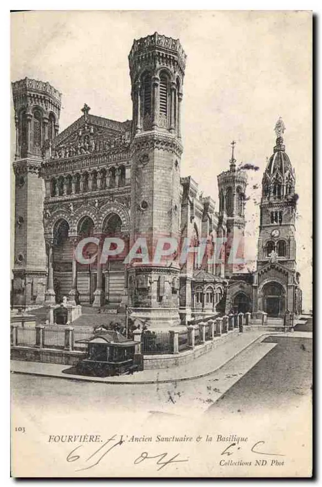 Fourvière — Der Alte Heiligtum & die Basilika — Collections ND Phot, n° 103 - Vorderseite
