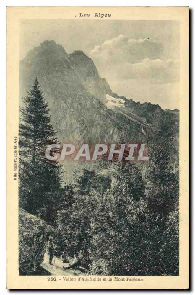 Vallon d'Ailefroide und Mont Pelvoux — Die Alpen — Mlle Jembert, Verlegerin, Gap, n° 286 - Vorderseite