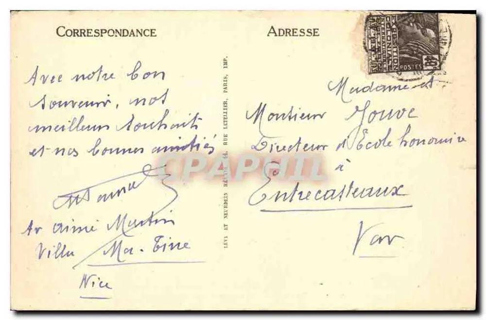 Niza. La Promenade des Anglais y la Jetée — LL, n°361 - Reverso
