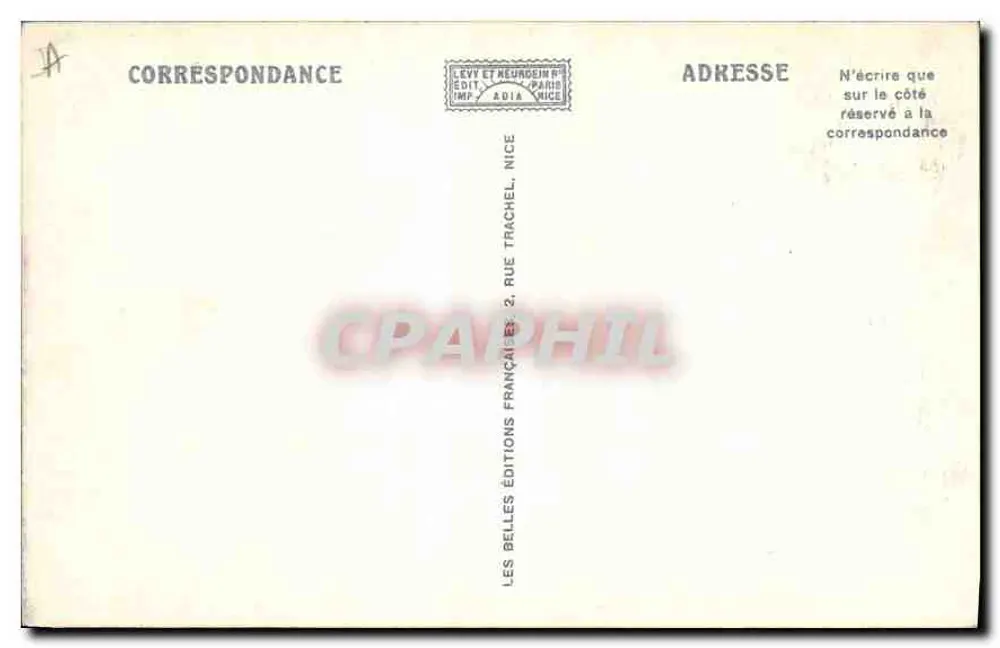 Aix-les-Bains — O Hotel Bernascon — Edições Adia, N°164 - Verso