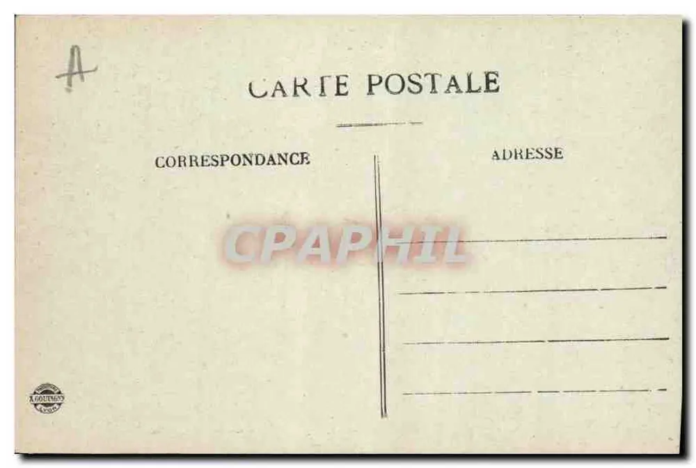 Aix-les-Bains — O Arco Romano erguido no IIIº século por Lucius Pompeius Campanus — editor Goudeau, n° 2091 - Verso