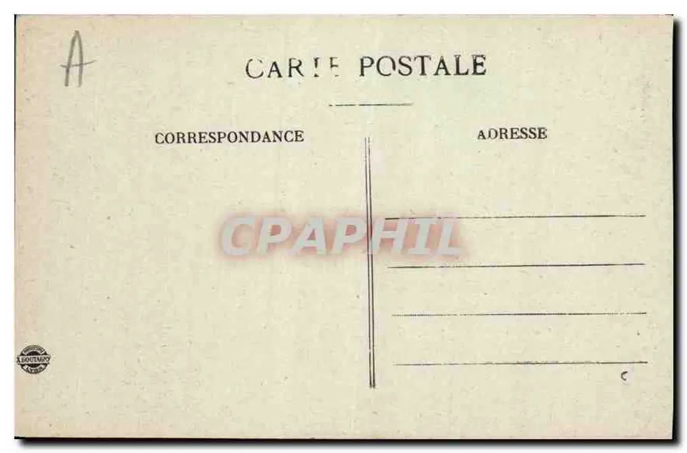 AIX-les-BAINS — Het Grote Cercle — uitgever A. LOUTOMY, n° 552 - Achterkant