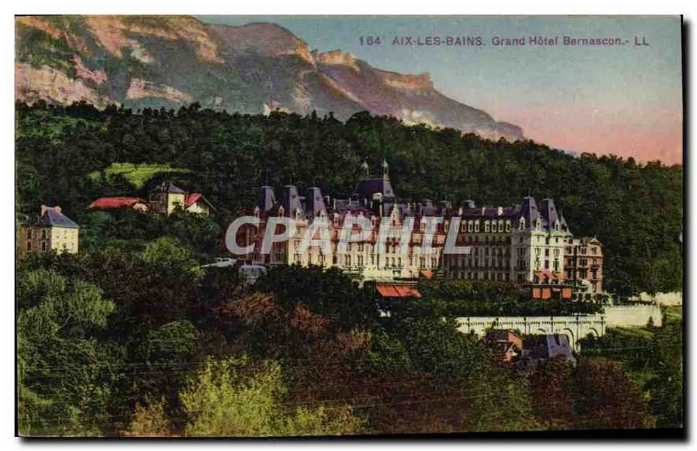 Aix-les-Bains — Grand Hôtel Bernascon — LL, n°164 - Recto