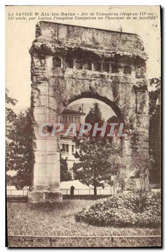 Aix-les-Bains — Arc de Campanus — Verleger E.F. Paris, Nr. 35 - Vorderseite