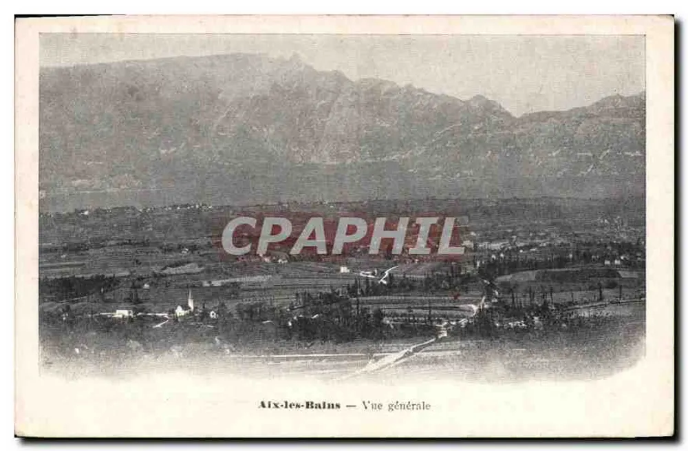 Aix-les-Bains — Vista geral - Frente