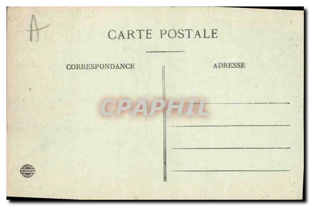 Aix-les-Bains — Das Thermalbad und die Porleurs — Verlag L. Bonthaguy, Nr. 564 - Rückseite