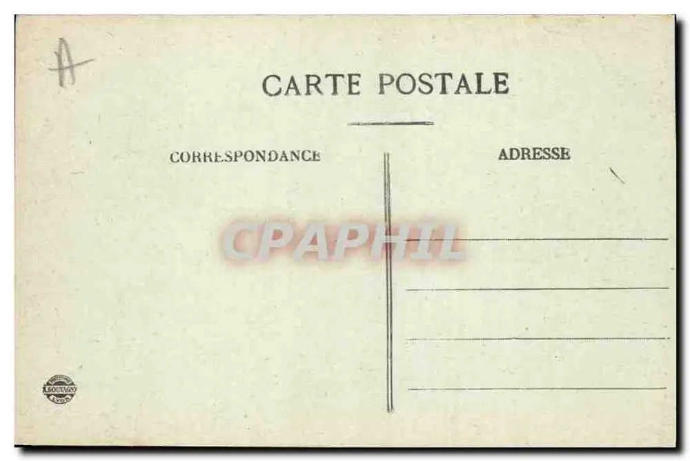 AIX-LES-BAINS — La Villa des Fleurs — uitgever K. GOURTANGY, n° 1652 - Achterkant