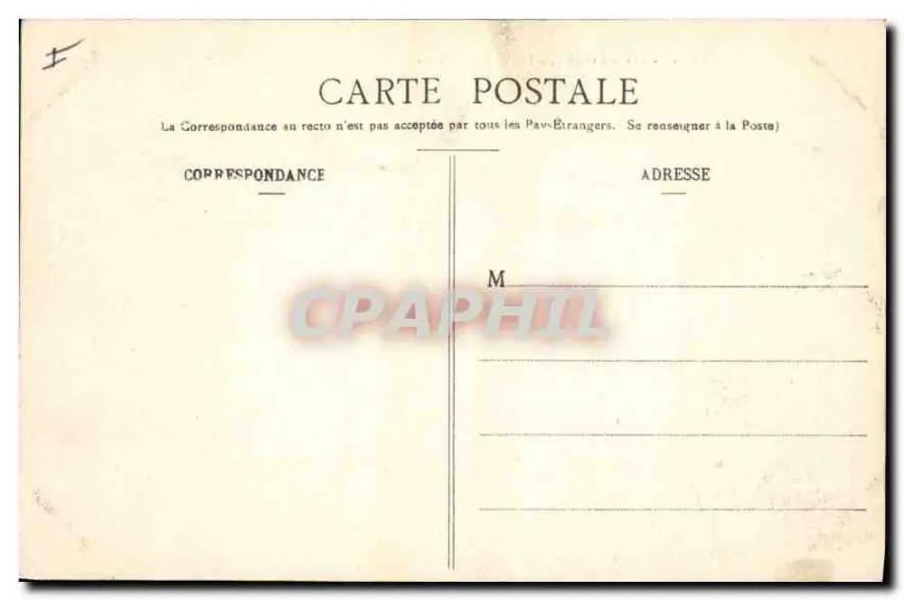 Rouen — Oude Hoogste Toren — C.V. 432 - Achterkant