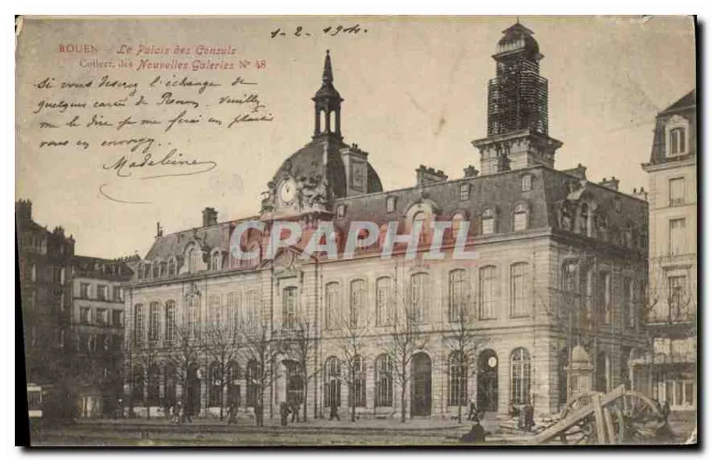 Boulogne - Le Palais des Consuls — éditeur Collect. des Nouvelles Galeries N° 48 - Frente