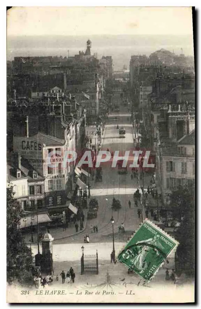 Le Havre — A Rua de Paris — I.L. - Frente