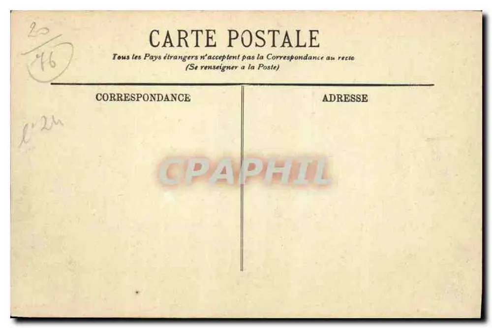 Le Havre — Notre-Dame et la Rue de Paris — LL.. - Verso