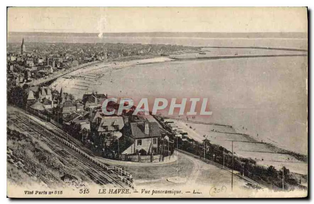 Le Havre — Vista panorâmica — Visté Paris n°515 - Frente