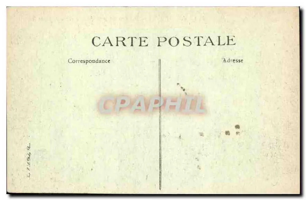 Le Havre — Panorama vom Côte d'Ingouville — Verlag nicht sichtbar, Seriennummer 311 - Rückseite