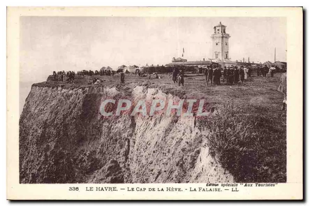 Le Havre - Le Cap de la Hève - La Falaise — Édition spéciale 'Aux Touristes' - n°336 - Recto