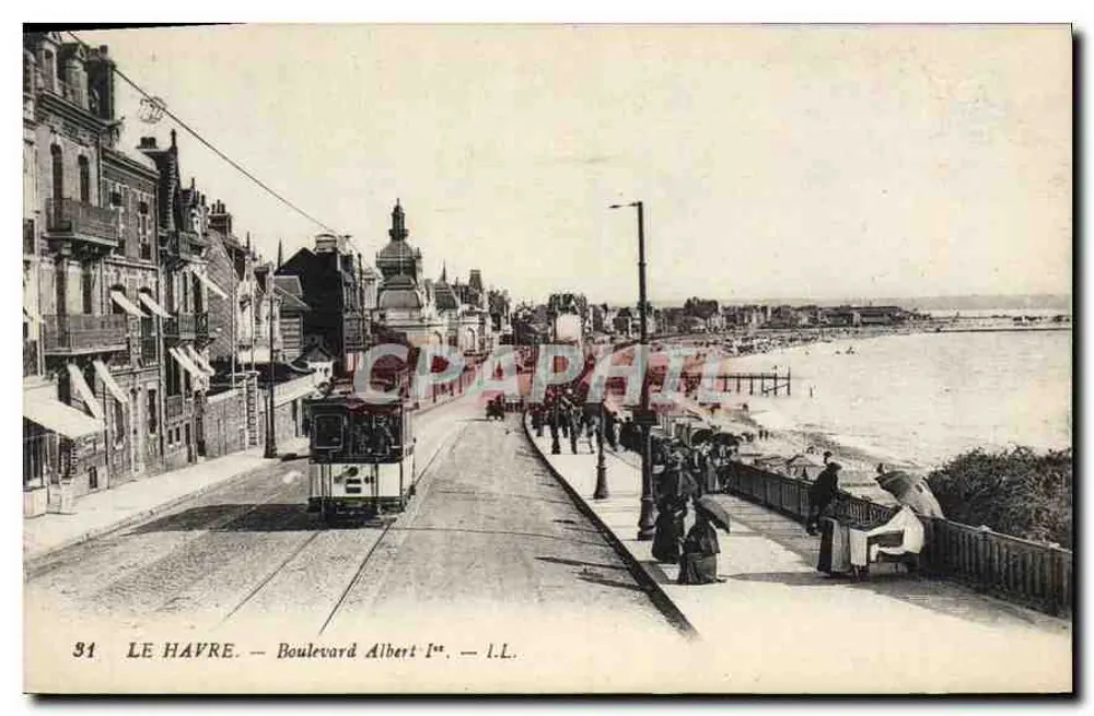 Le Havre — Boulevard Albert 1er — I.L. - Frente