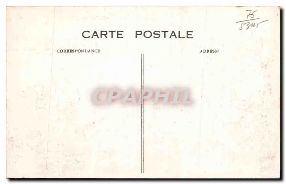 Le Havre — Le paquebot "Paris" en mer — B.D. n° 306 - Verso