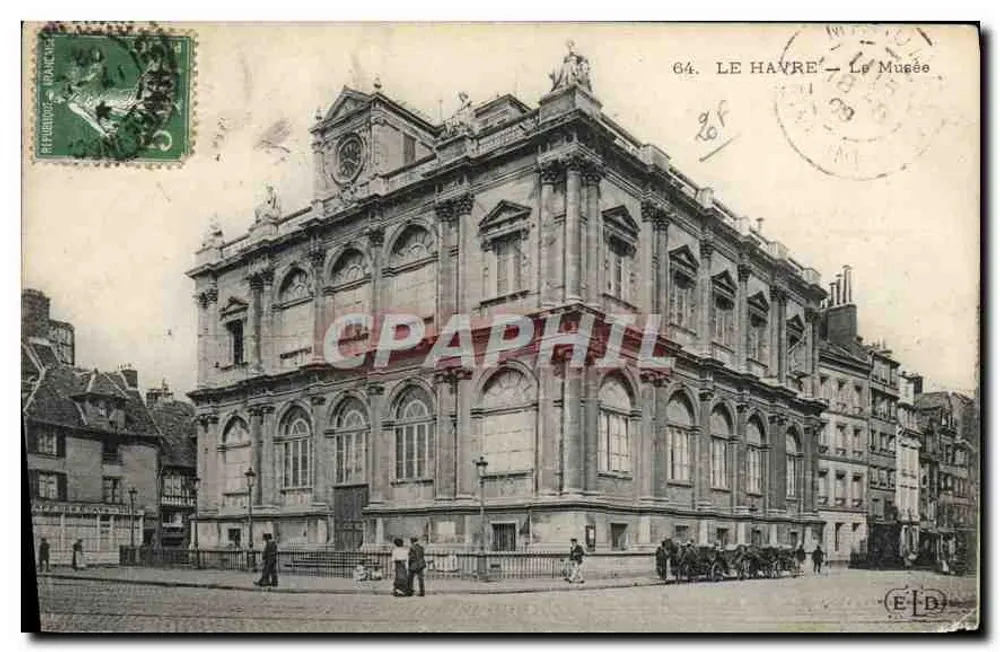 Le Havre — O Museu — Editor E.D. n°64 - Frente