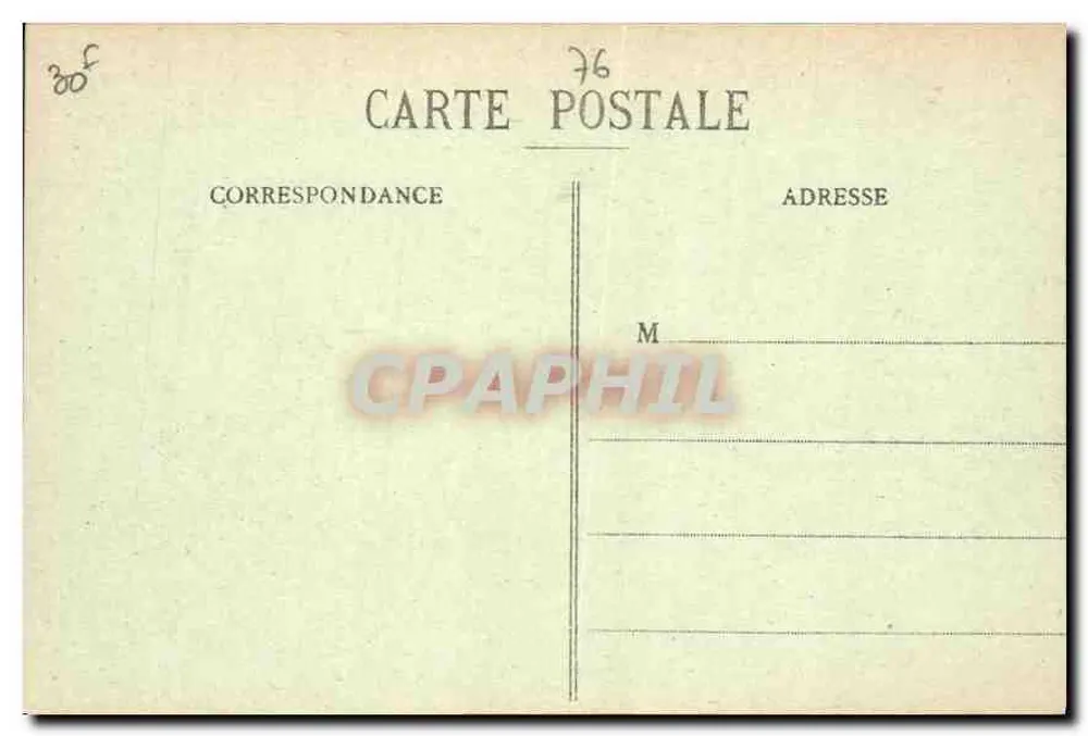 Le Havre — O Teatro — C. V. 2046 - Verso