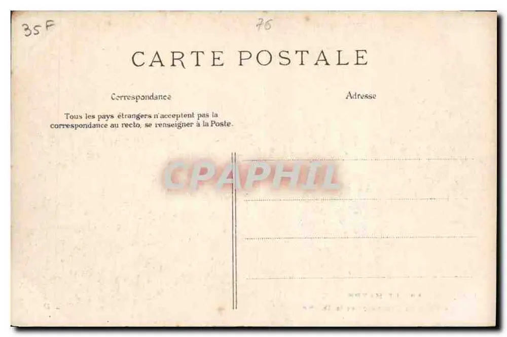 O Ponte do Comércio e a Bouteuse — Le Havre — J.M. 56 - Verso