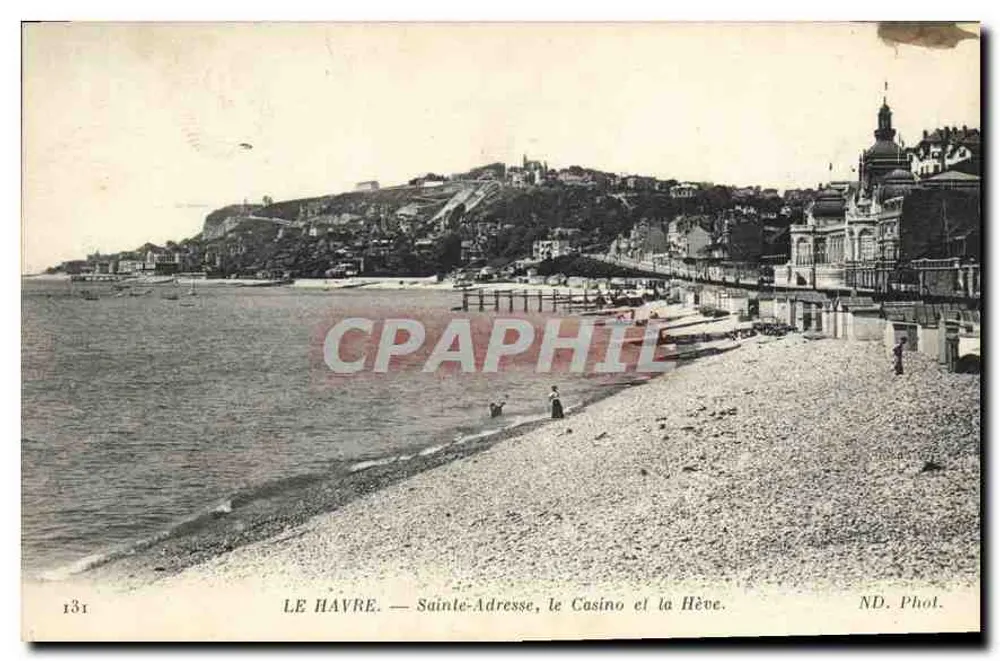 Le Havre — Sainte-Adresse, das Casino und die Hève — ND. Phot. - Vorderseite