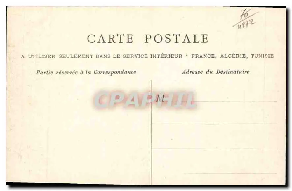 Havre — O Cabo da Hève — E. J. - Verso