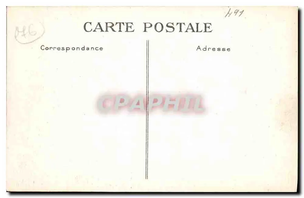 Le Havre. Place Gambetta und Rue de Paris — G. F., Nr. 219 - Rückseite