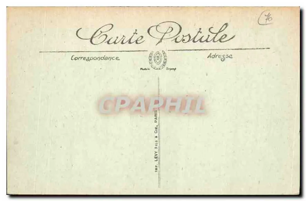 Le Havre — Öffentlicher Garten und Rue de Paris — LL. — n°76 - Rückseite