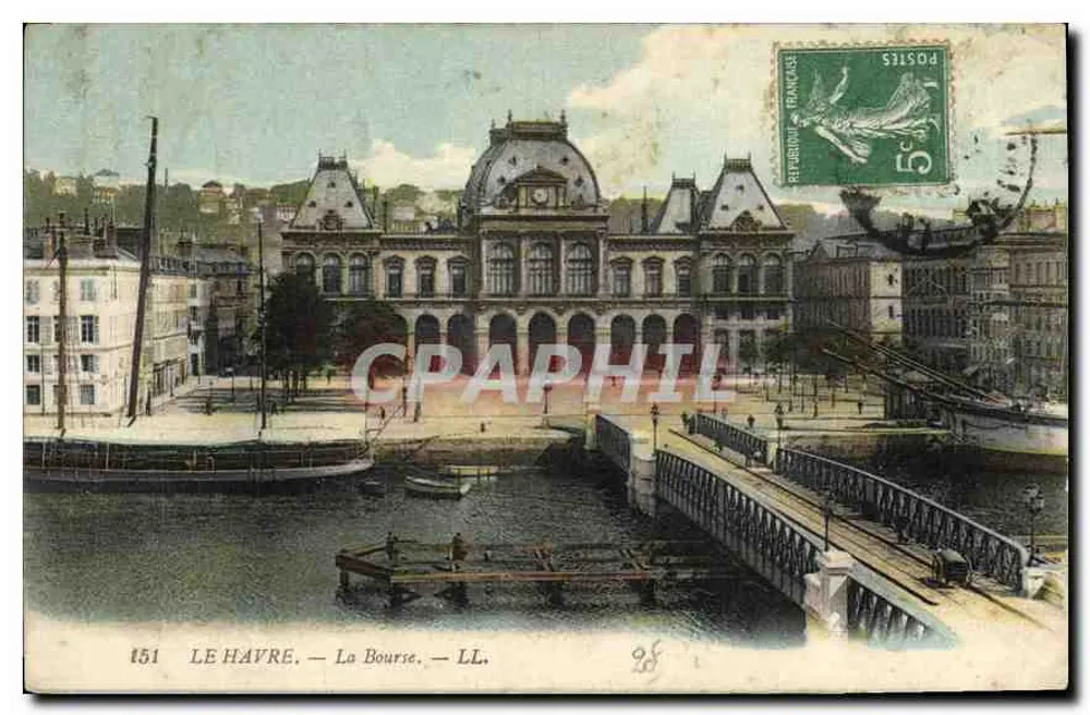 Le Havre — A Bolsa — LL. — n°151 - Frente
